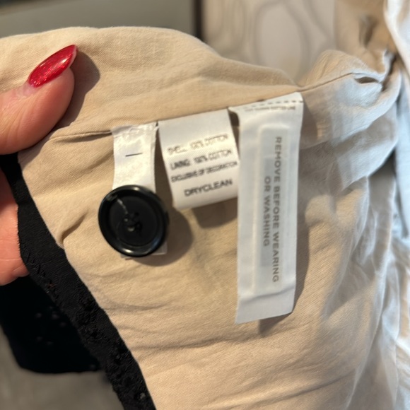 LOFT cutout belted blazer, black, 12P - Picture 10 of 14